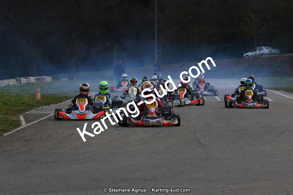 09 & 10/03/2019 : 1ère manche du Championnat du Sud à Alès (Photos Stéphane Agnus) 2019 — karting