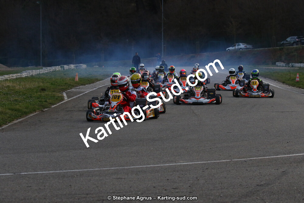09 & 10/03/2019 : 1ère manche du Championnat du Sud à Alès (Photos Stéphane Agnus) 2019 — karting