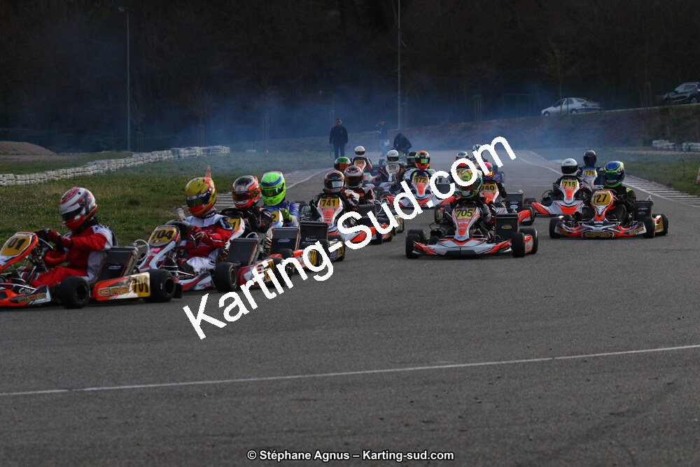 09 & 10/03/2019 : 1ère manche du Championnat du Sud à Alès (Photos Stéphane Agnus) 2019 — karting
