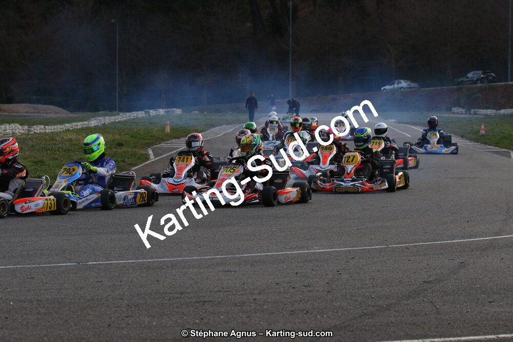 09 & 10/03/2019 : 1ère manche du Championnat du Sud à Alès (Photos Stéphane Agnus) 2019 — karting