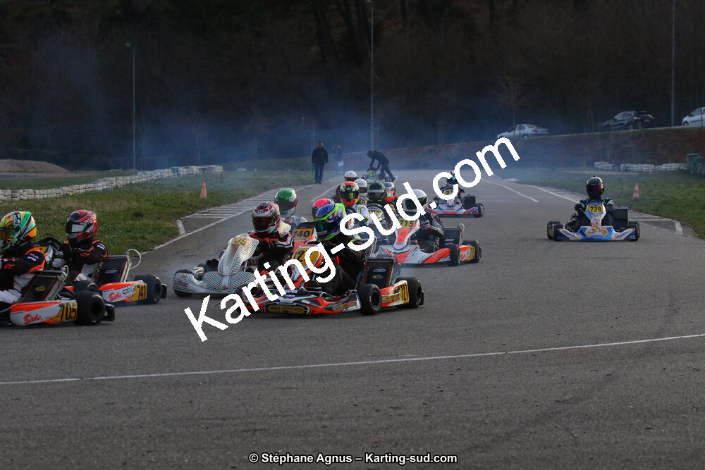 09 & 10/03/2019 : 1ère manche du Championnat du Sud à Alès (Photos Stéphane Agnus) 2019 — karting