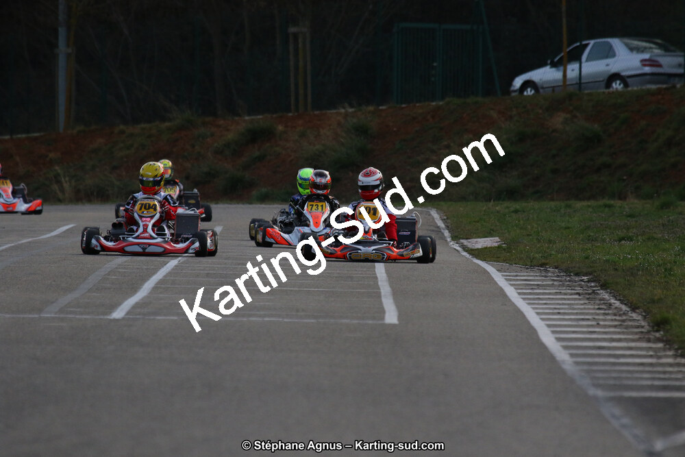 09 & 10/03/2019 : 1ère manche du Championnat du Sud à Alès (Photos Stéphane Agnus) 2019 — karting