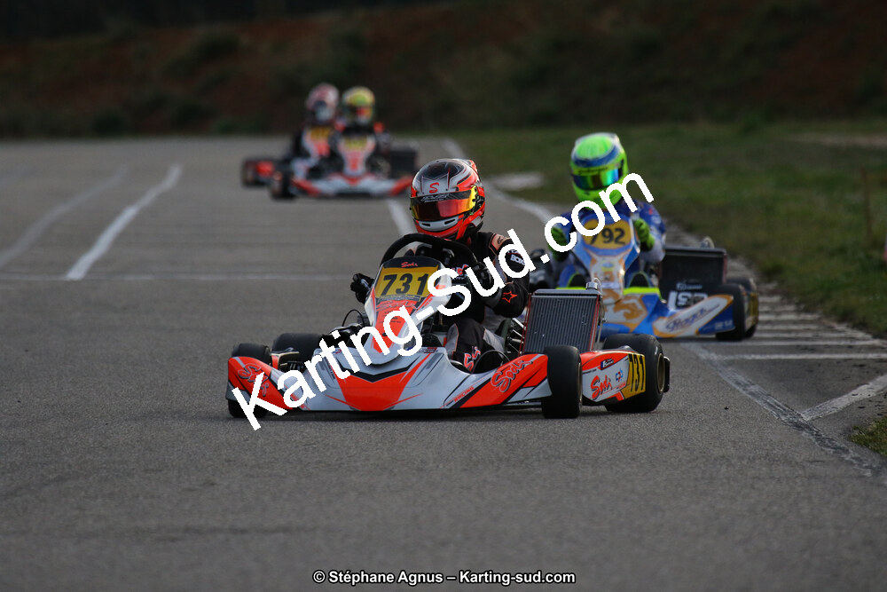 09 & 10/03/2019 : 1ère manche du Championnat du Sud à Alès (Photos Stéphane Agnus) 2019 — karting
