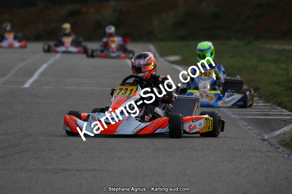 09 & 10/03/2019 : 1ère manche du Championnat du Sud à Alès (Photos Stéphane Agnus) 2019 — karting