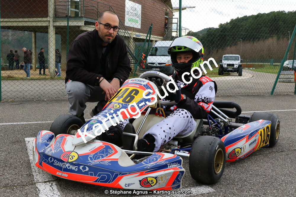 09 & 10/03/2019 : 1ère manche du Championnat du Sud à Alès (Photos Stéphane Agnus) 2019 — karting