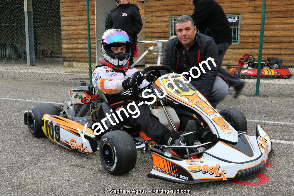 09 & 10/03/2019 : 1ère manche du Championnat du Sud à Alès (Photos Stéphane Agnus) 2019 — karting