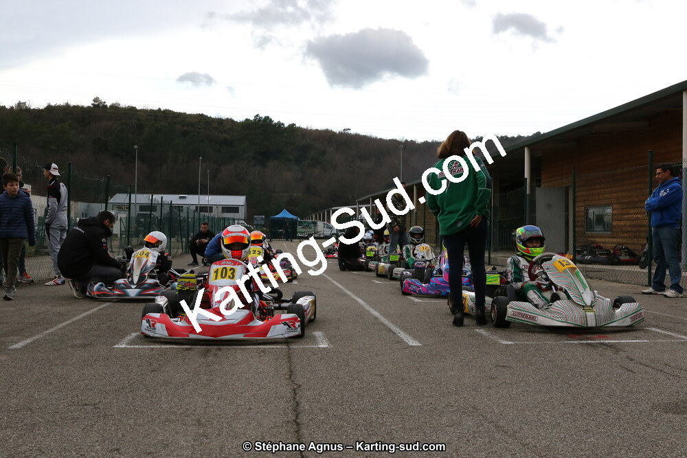 09 & 10/03/2019 : 1ère manche du Championnat du Sud à Alès (Photos Stéphane Agnus) 2019 — karting