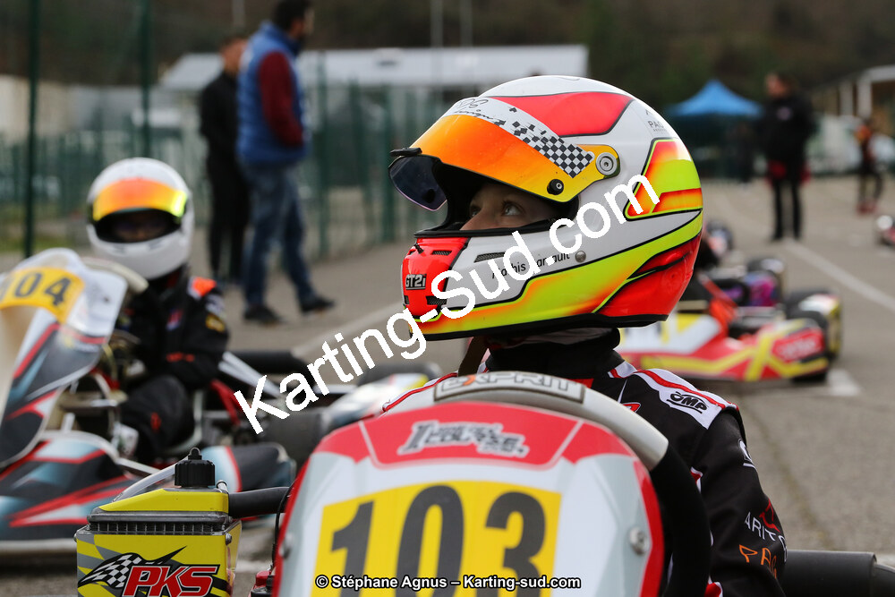 09 & 10/03/2019 : 1ère manche du Championnat du Sud à Alès (Photos Stéphane Agnus) 2019 — karting