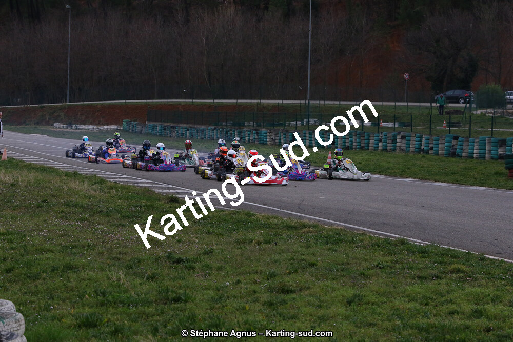 09 & 10/03/2019 : 1ère manche du Championnat du Sud à Alès (Photos Stéphane Agnus) 2019 — karting
