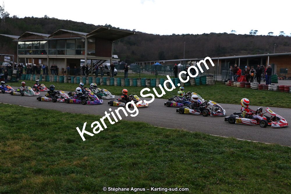 09 & 10/03/2019 : 1ère manche du Championnat du Sud à Alès (Photos Stéphane Agnus) 2019 — karting
