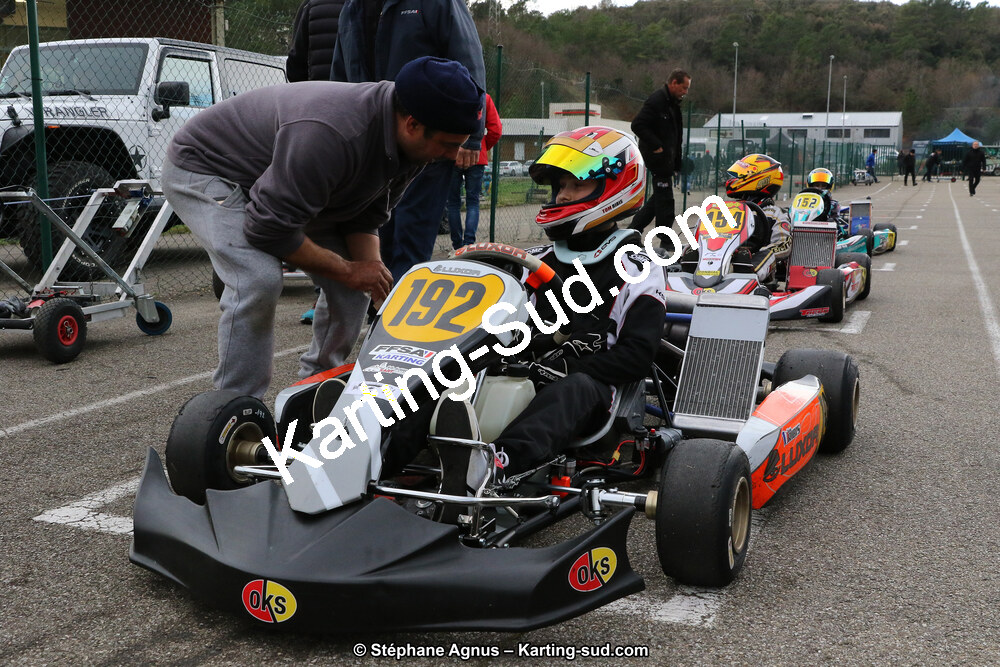 09 & 10/03/2019 : 1ère manche du Championnat du Sud à Alès (Photos Stéphane Agnus) 2019 — karting