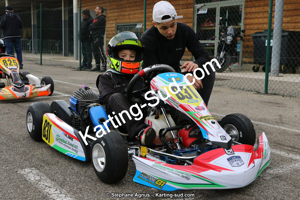 09 & 10/03/2019 : 1ère manche du Championnat du Sud à Alès (Photos Stéphane Agnus) 2019 — karting