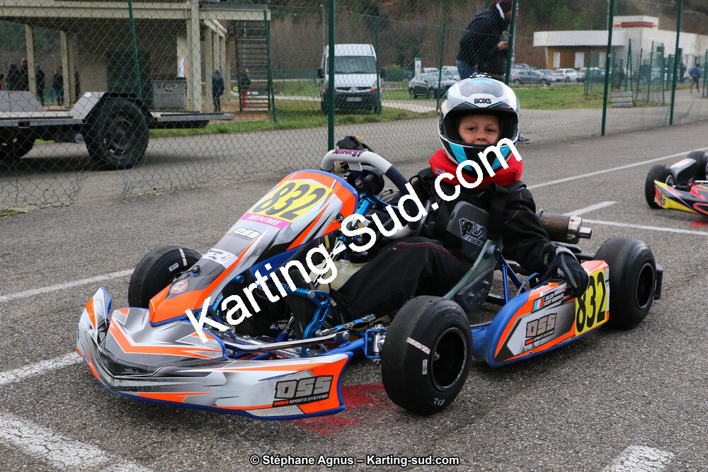 09 & 10/03/2019 : 1ère manche du Championnat du Sud à Alès (Photos Stéphane Agnus) 2019 — karting