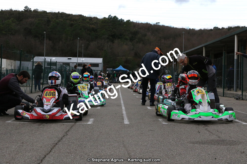 09 & 10/03/2019 : 1ère manche du Championnat du Sud à Alès (Photos Stéphane Agnus) 2019 — karting