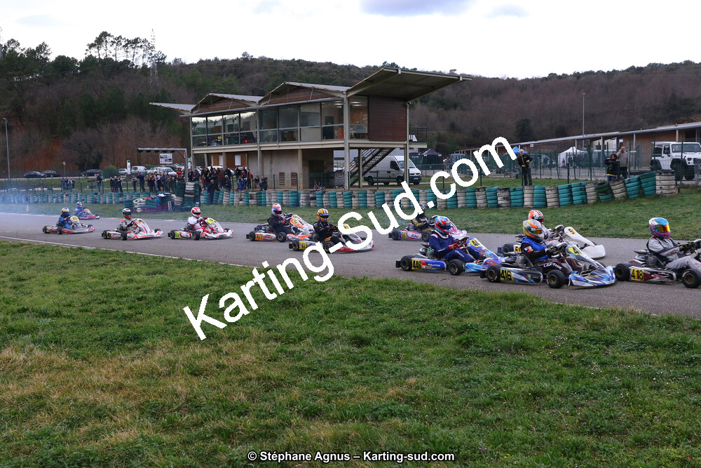 09 & 10/03/2019 : 1ère manche du Championnat du Sud à Alès (Photos Stéphane Agnus) 2019 — karting