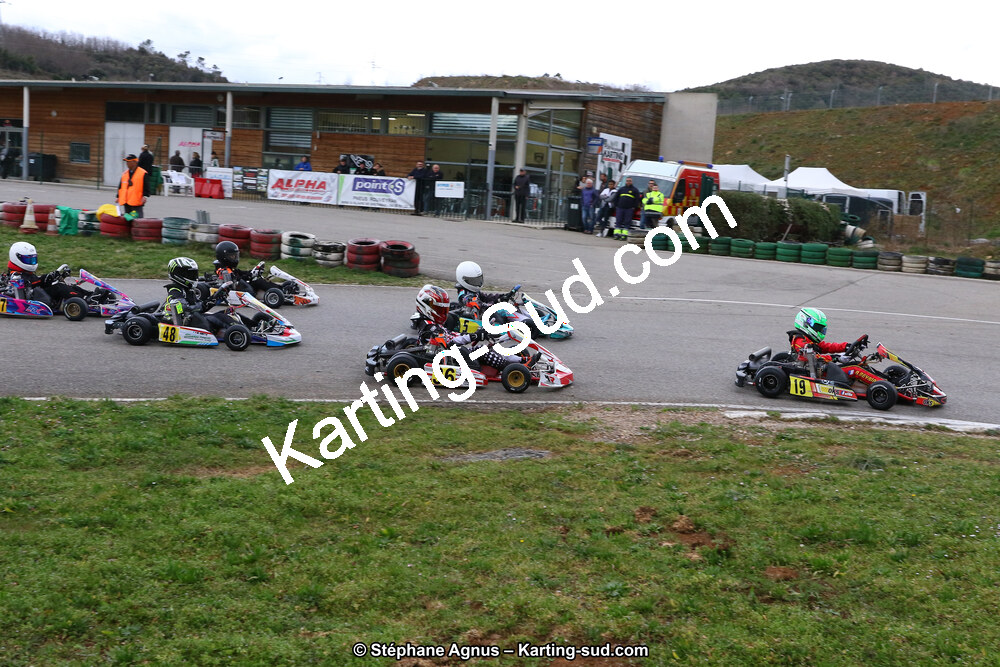 09 & 10/03/2019 : 1ère manche du Championnat du Sud à Alès (Photos Stéphane Agnus) 2019 — karting