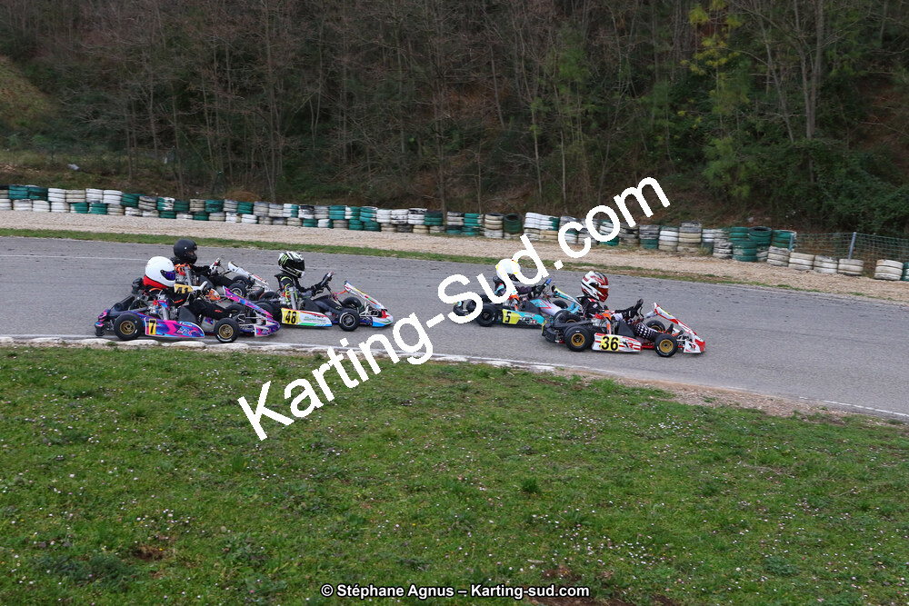 09 & 10/03/2019 : 1ère manche du Championnat du Sud à Alès (Photos Stéphane Agnus) 2019 — karting