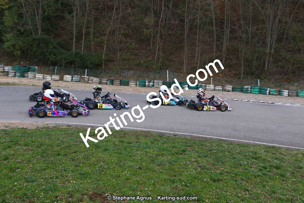 09 & 10/03/2019 : 1ère manche du Championnat du Sud à Alès (Photos Stéphane Agnus) 2019 — karting