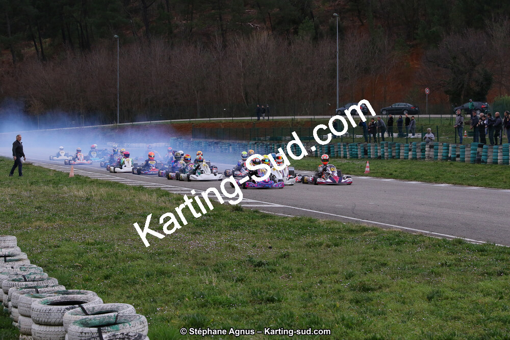 09 & 10/03/2019 : 1ère manche du Championnat du Sud à Alès (Photos Stéphane Agnus) 2019 — karting
