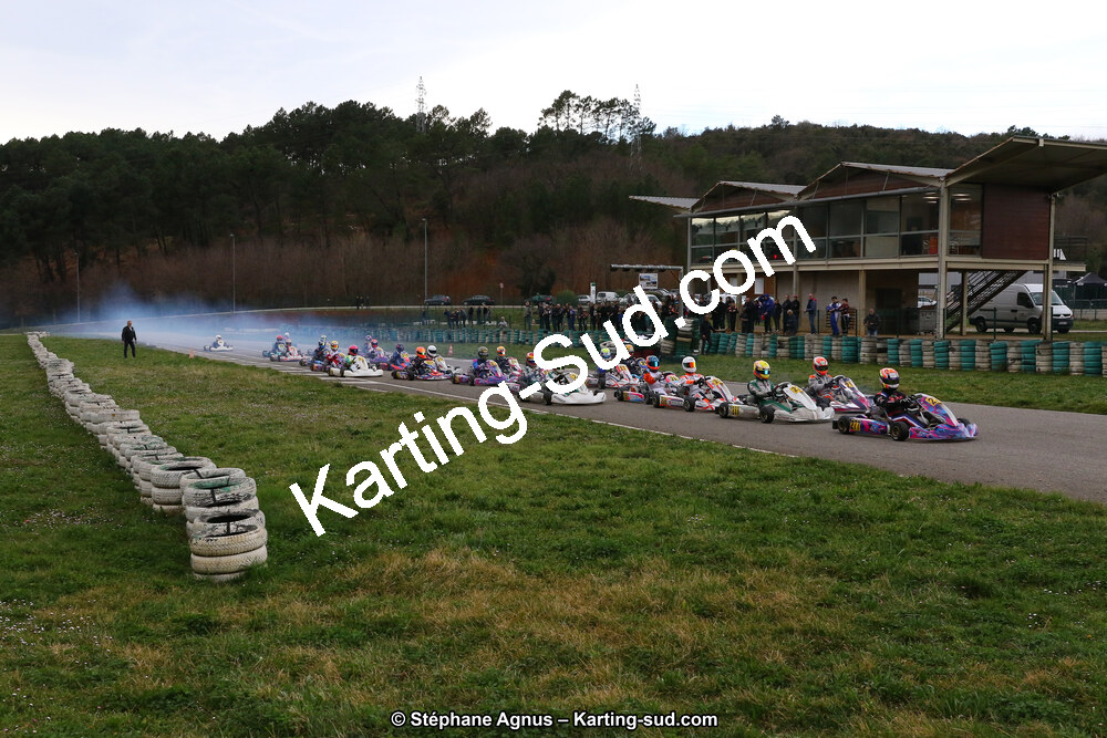 09 & 10/03/2019 : 1ère manche du Championnat du Sud à Alès (Photos Stéphane Agnus) 2019 — karting