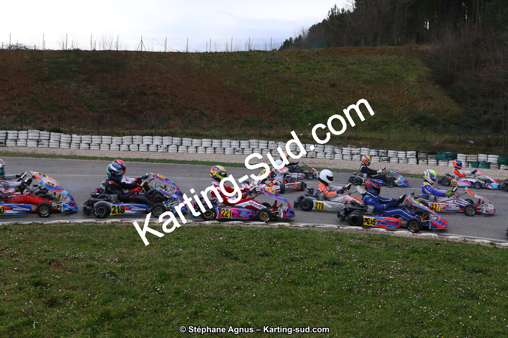 09 & 10/03/2019 : 1ère manche du Championnat du Sud à Alès (Photos Stéphane Agnus) 2019 — karting