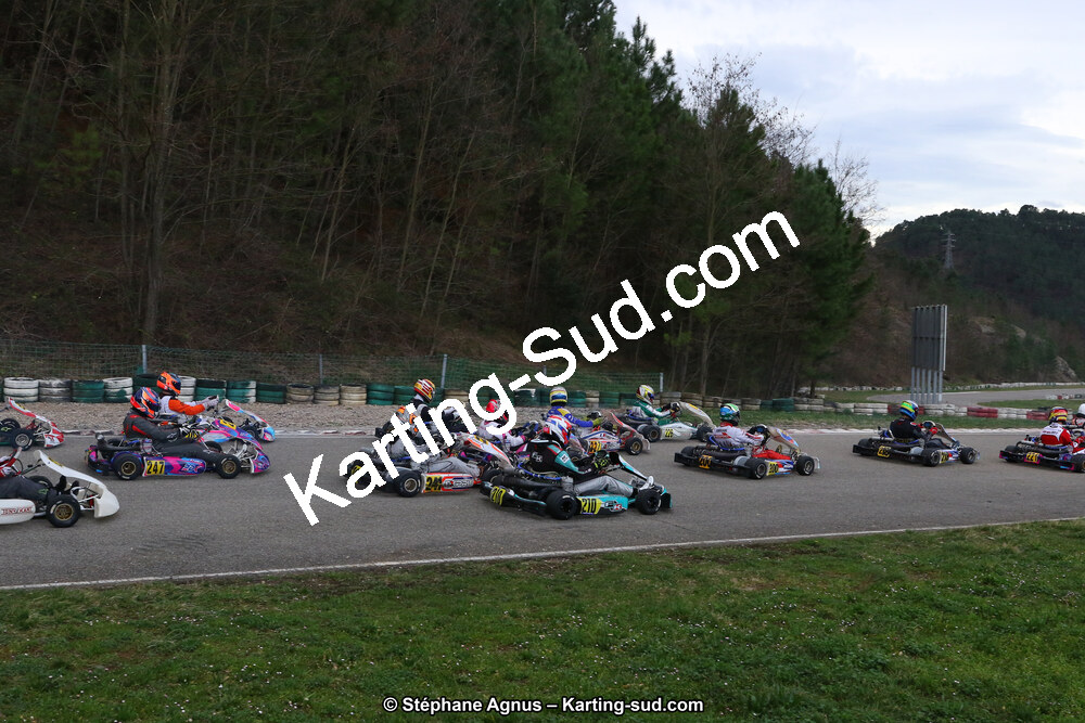 09 & 10/03/2019 : 1ère manche du Championnat du Sud à Alès (Photos Stéphane Agnus) 2019 — karting