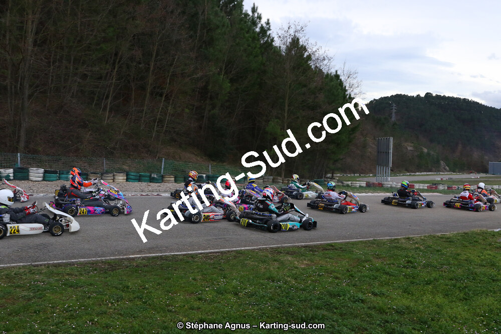09 & 10/03/2019 : 1ère manche du Championnat du Sud à Alès (Photos Stéphane Agnus) 2019 — karting