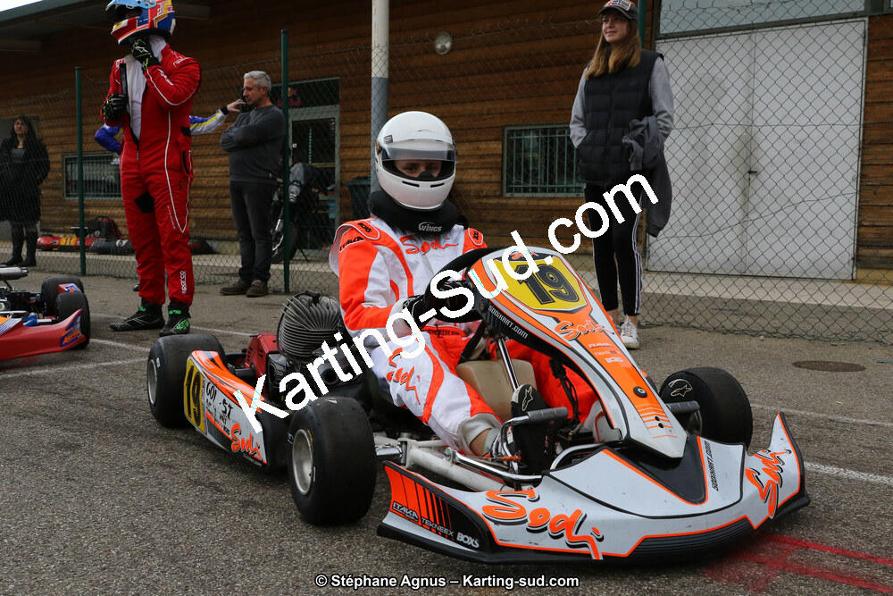 09 & 10/03/2019 : 1ère manche du Championnat du Sud à Alès (Photos Stéphane Agnus) 2019 — karting