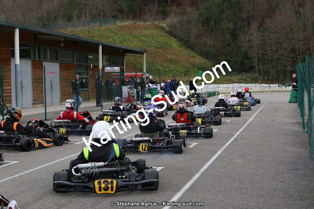 09 & 10/03/2019 : 1ère manche du Championnat du Sud à Alès (Photos Stéphane Agnus) 2019 — karting