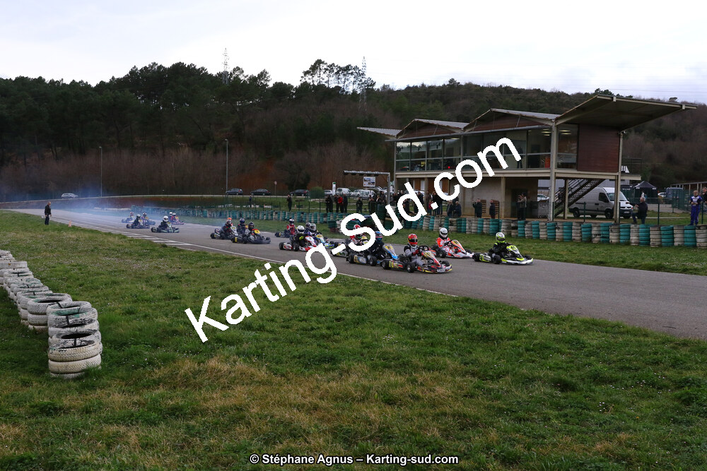 09 & 10/03/2019 : 1ère manche du Championnat du Sud à Alès (Photos Stéphane Agnus) 2019 — karting