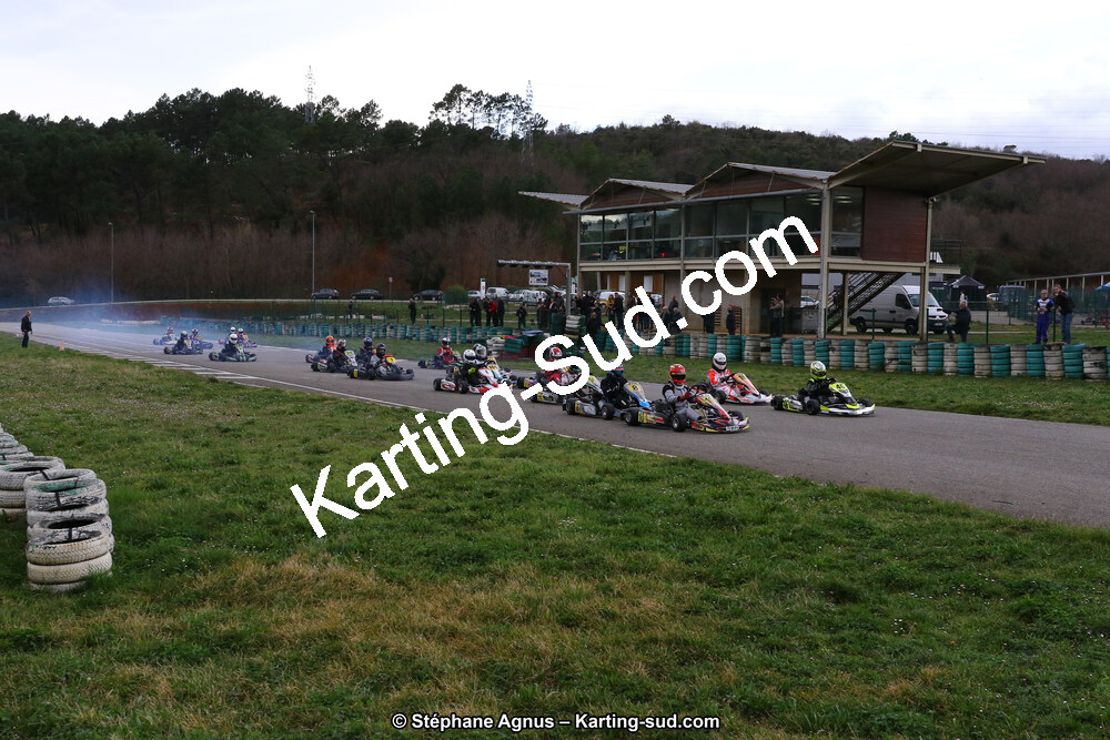 09 & 10/03/2019 : 1ère manche du Championnat du Sud à Alès (Photos Stéphane Agnus) 2019 — karting