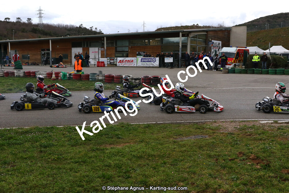 09 & 10/03/2019 : 1ère manche du Championnat du Sud à Alès (Photos Stéphane Agnus) 2019 — karting