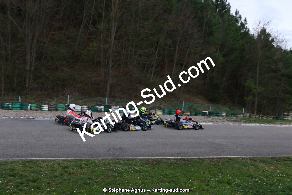 09 & 10/03/2019 : 1ère manche du Championnat du Sud à Alès (Photos Stéphane Agnus) 2019 — karting
