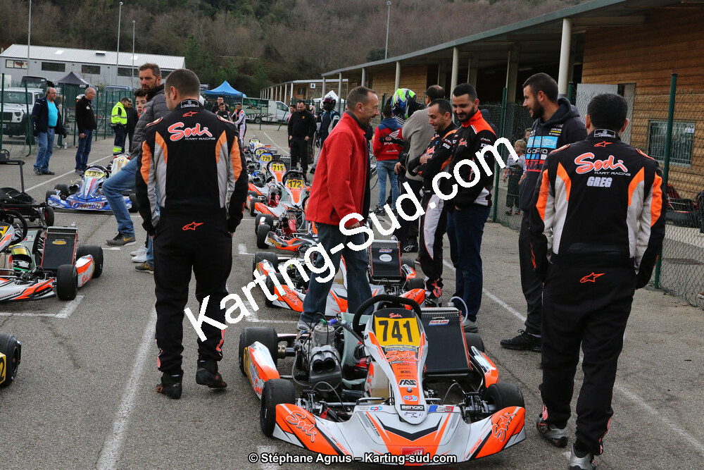 09 & 10/03/2019 : 1ère manche du Championnat du Sud à Alès (Photos Stéphane Agnus) 2019 — karting