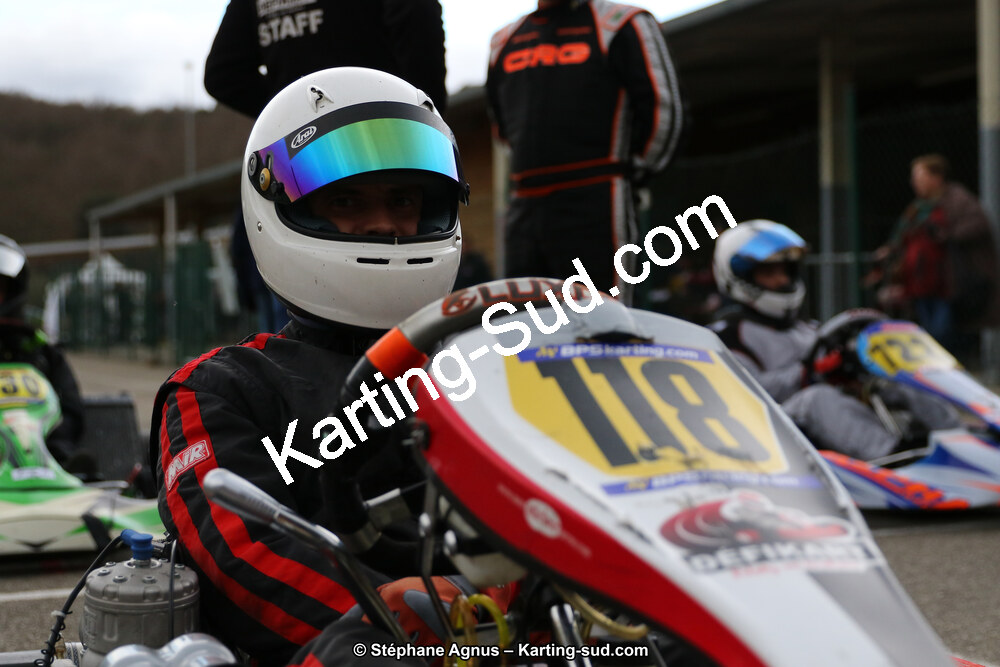 09 & 10/03/2019 : 1ère manche du Championnat du Sud à Alès (Photos Stéphane Agnus) 2019 — karting