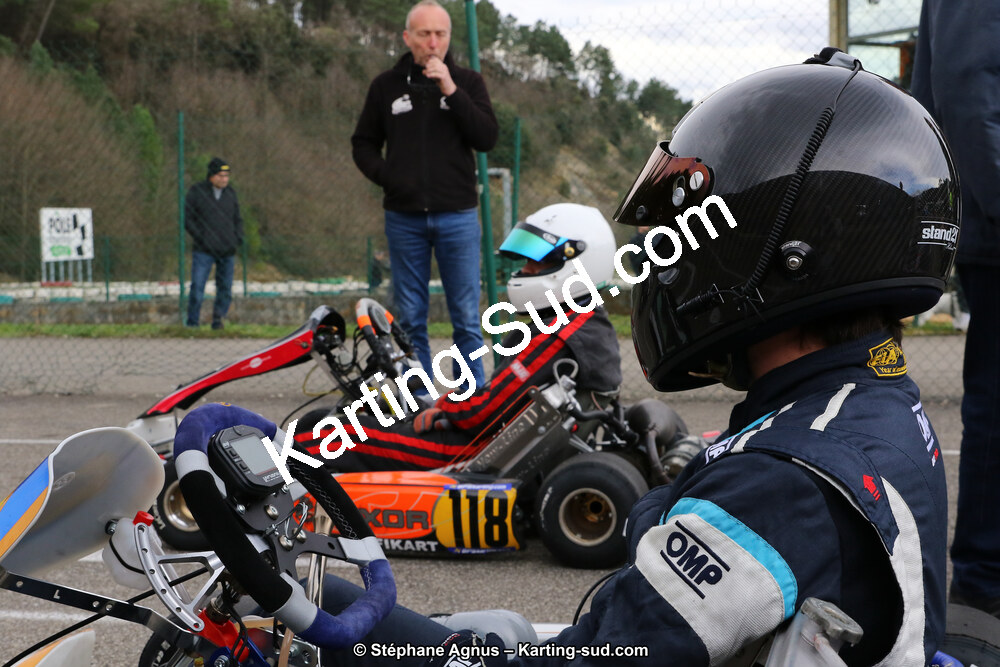 09 & 10/03/2019 : 1ère manche du Championnat du Sud à Alès (Photos Stéphane Agnus) 2019 — karting