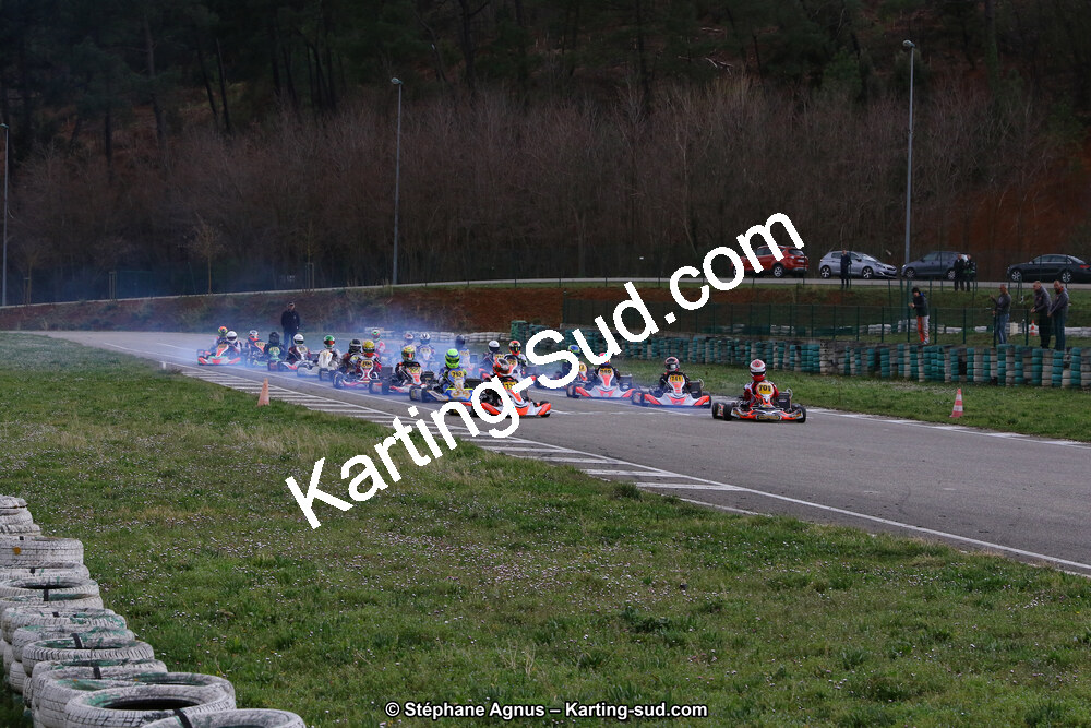 09 & 10/03/2019 : 1ère manche du Championnat du Sud à Alès (Photos Stéphane Agnus) 2019 — karting