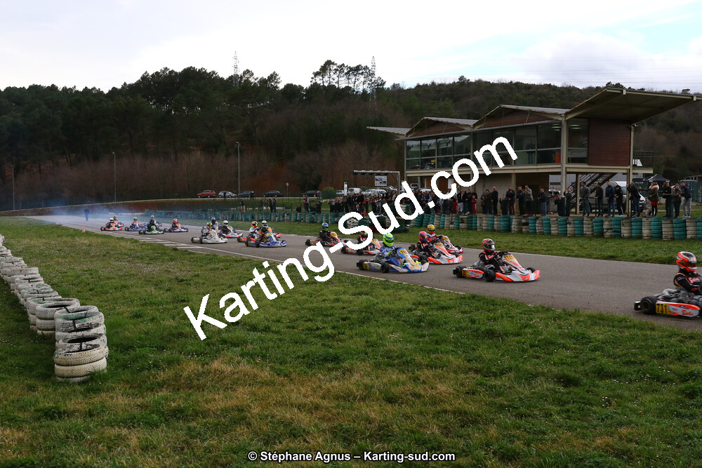 09 & 10/03/2019 : 1ère manche du Championnat du Sud à Alès (Photos Stéphane Agnus) 2019 — karting