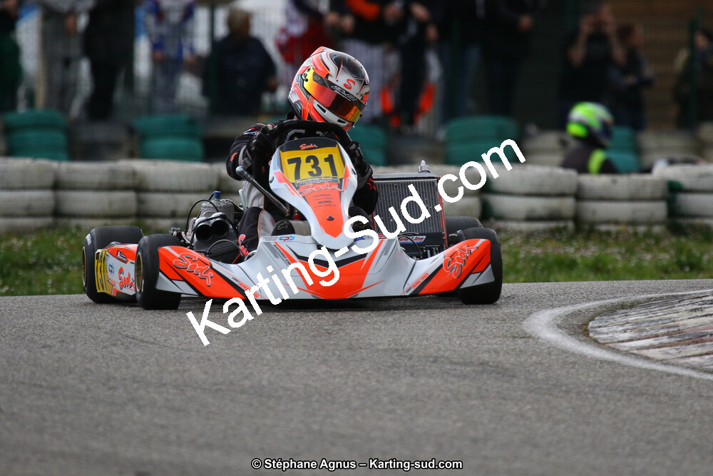 09 & 10/03/2019 : 1ère manche du Championnat du Sud à Alès (Photos Stéphane Agnus) 2019 — karting