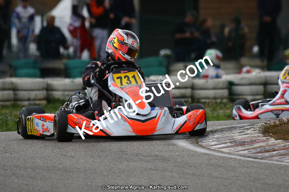 09 & 10/03/2019 : 1ère manche du Championnat du Sud à Alès (Photos Stéphane Agnus) 2019 — karting