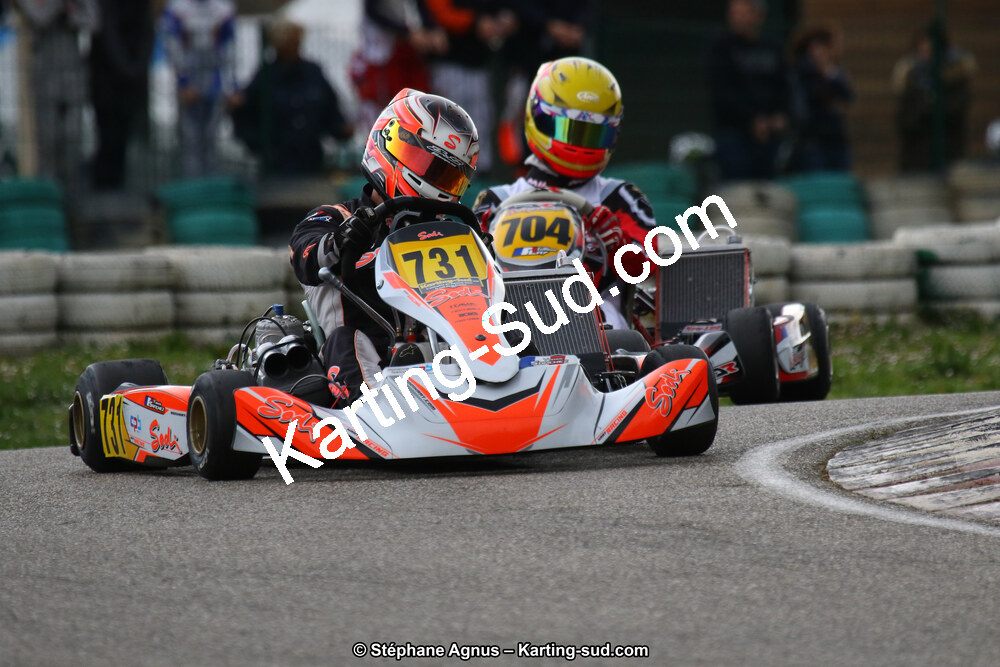 09 & 10/03/2019 : 1ère manche du Championnat du Sud à Alès (Photos Stéphane Agnus) 2019 — karting