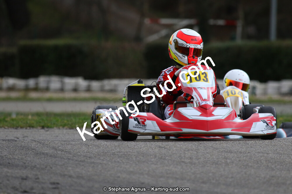 09 & 10/03/2019 : 1ère manche du Championnat du Sud à Alès (Photos Stéphane Agnus) 2019 — karting