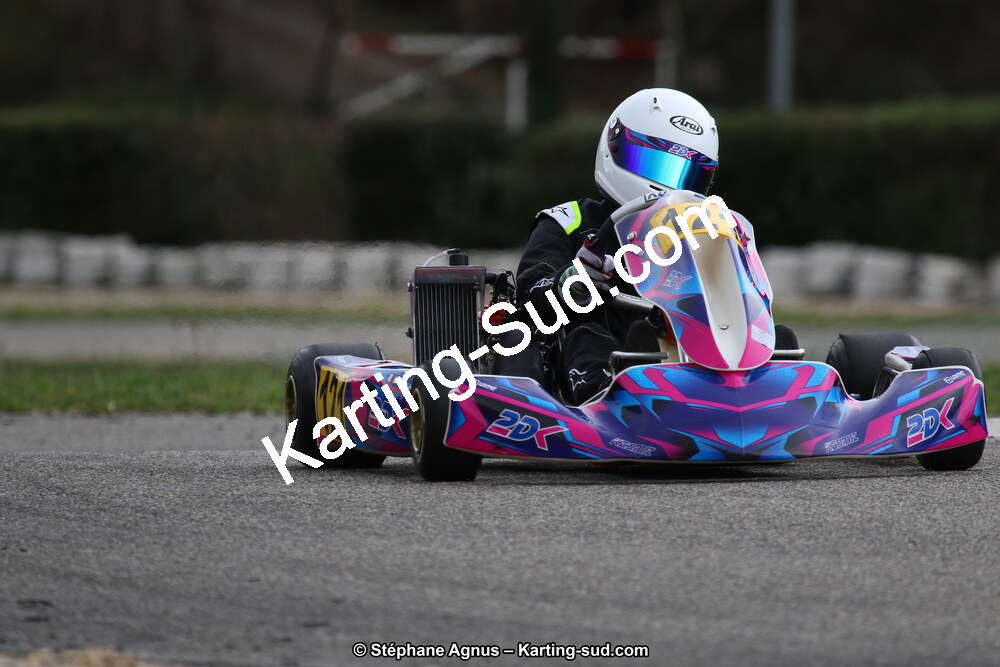 09 & 10/03/2019 : 1ère manche du Championnat du Sud à Alès (Photos Stéphane Agnus) 2019 — karting