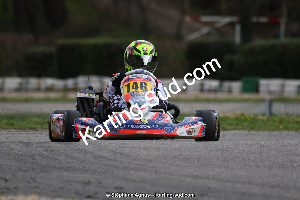 09 & 10/03/2019 : 1ère manche du Championnat du Sud à Alès (Photos Stéphane Agnus) 2019 — karting