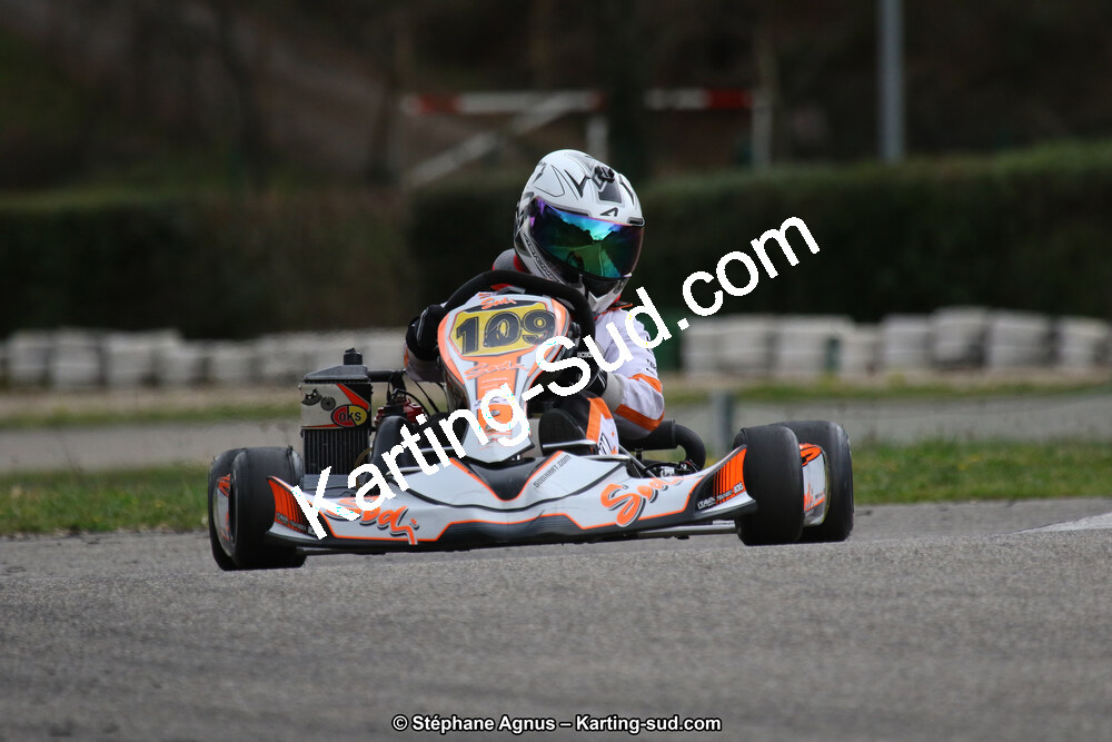09 & 10/03/2019 : 1ère manche du Championnat du Sud à Alès (Photos Stéphane Agnus) 2019 — karting