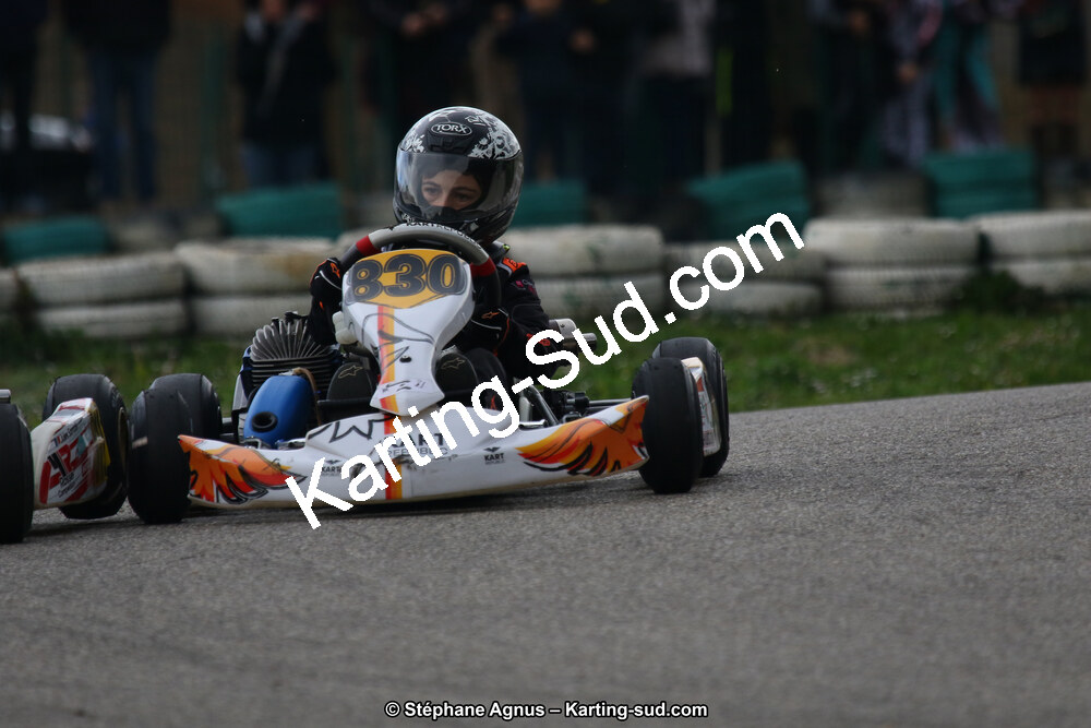 09 & 10/03/2019 : 1ère manche du Championnat du Sud à Alès (Photos Stéphane Agnus) 2019 — karting