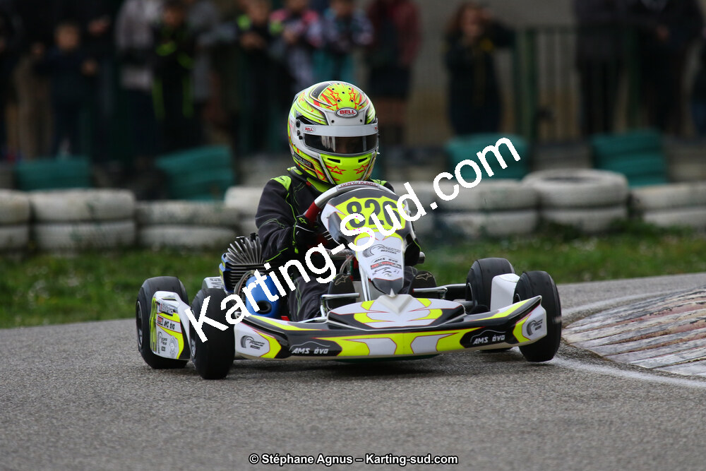 09 & 10/03/2019 : 1ère manche du Championnat du Sud à Alès (Photos Stéphane Agnus) 2019 — karting