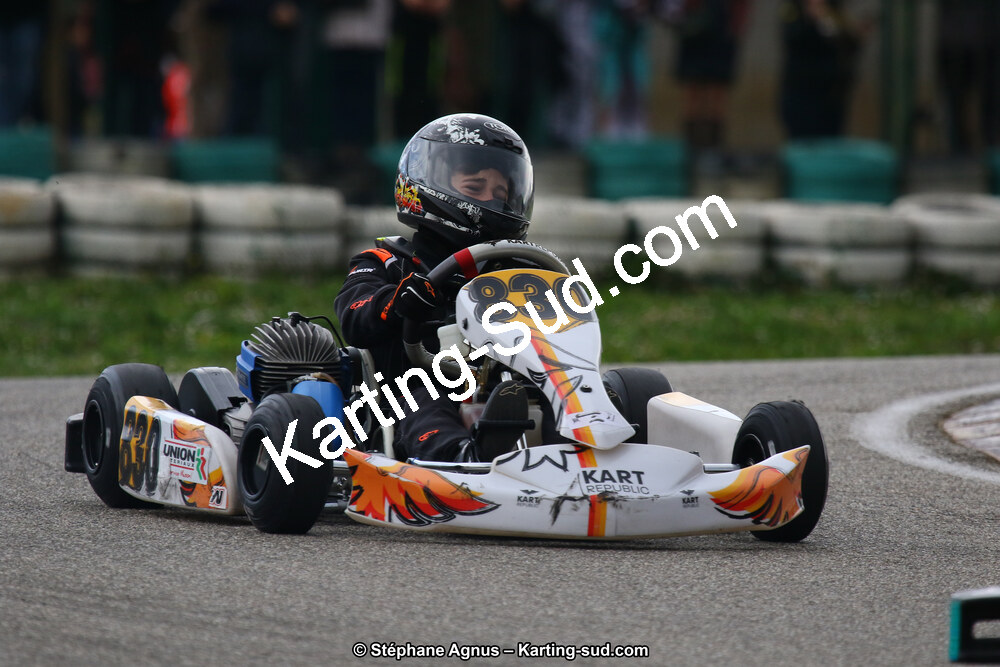 09 & 10/03/2019 : 1ère manche du Championnat du Sud à Alès (Photos Stéphane Agnus) 2019 — karting