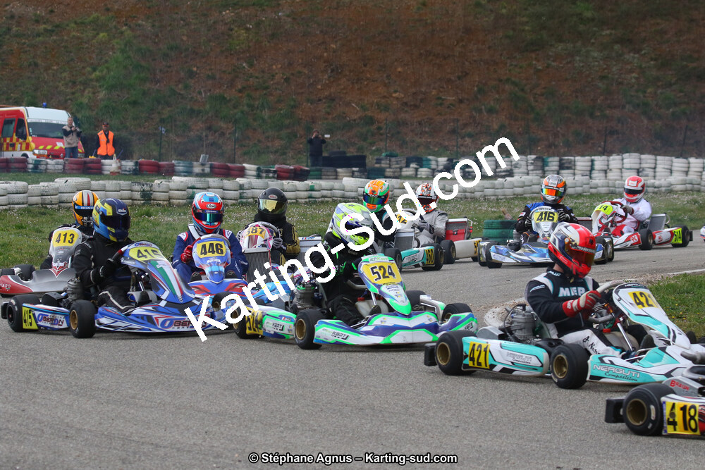 09 & 10/03/2019 : 1ère manche du Championnat du Sud à Alès (Photos Stéphane Agnus) 2019 — karting