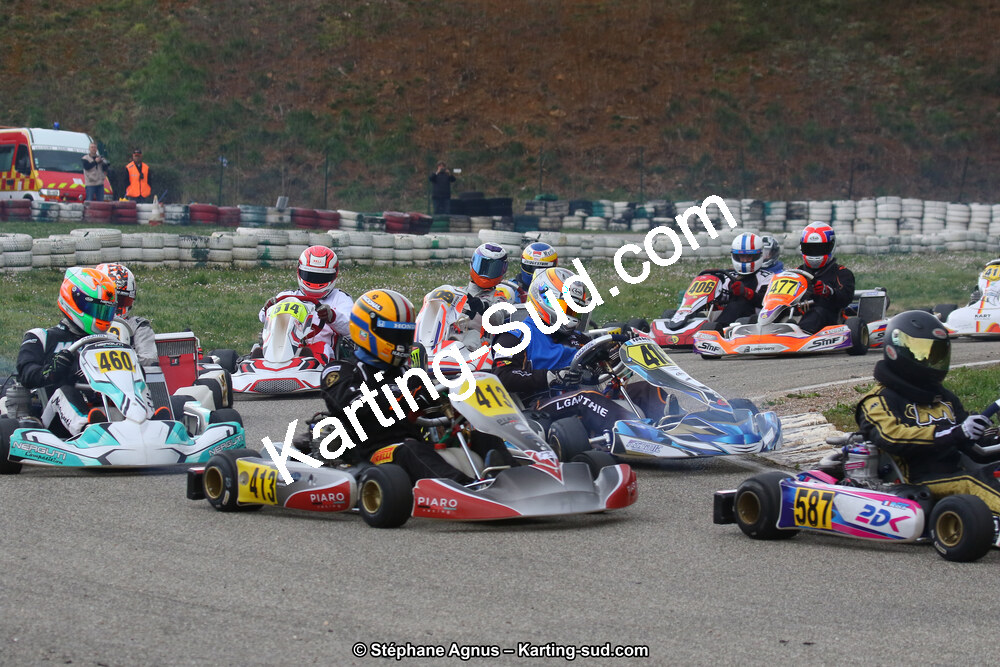 09 & 10/03/2019 : 1ère manche du Championnat du Sud à Alès (Photos Stéphane Agnus) 2019 — karting